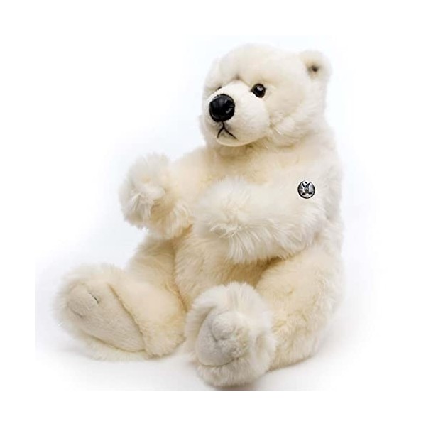 Ours polaires en peluche blanc Maruschka - Doudou