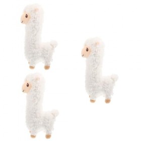 ibasenice 3 Pièces Peluche Alpaga Énorme Animal en Peluche Peluches Mignonnes Peluche Éléphant Douce Drôle danimal en Peluch