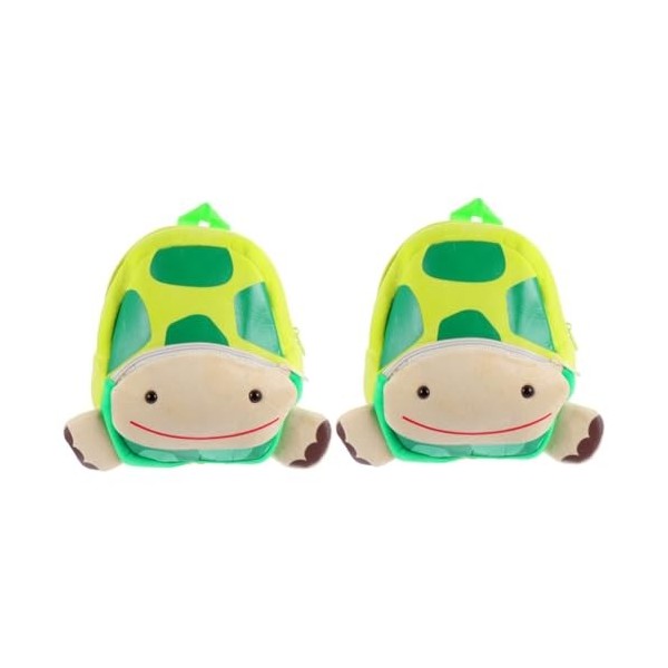 ABOOFAN Sac À En Peluche Pour Enfants 3 Pièces Sac De Maternelle Adorable Sac Pour Tout-Petits Animaux Sac De Dessin Animé Po