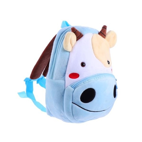 ABOOFAN Sac À En Peluche Pour Enfants 3 Pièces Sac De Maternelle Adorable Sac Pour Tout-Petits Animaux Sac De Dessin Animé Po