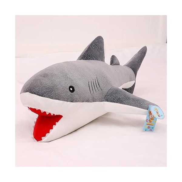 DHESSO 50 cm-110 cm Dessin animé Requin en Peluche créatif Ciel étoilé Requin Oreiller vers Le Bas Coton Requin poupée Chambr