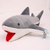 DHESSO 50 cm-110 cm Dessin animé Requin en Peluche créatif Ciel étoilé Requin Oreiller vers Le Bas Coton Requin poupée Chambr