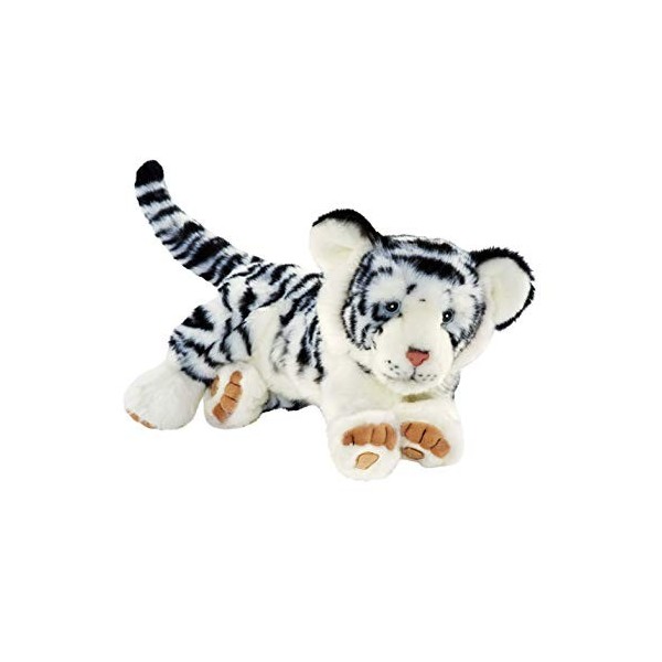 Anima- Tigre Blanc Couché 35cmL Peluche, 1923