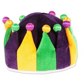 Beistle Peluche Couronne de Jester