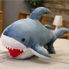 SaruEL Requin Jouet Peluche Animal Marin Peluche Requin réaliste poupée Enfants Coussin Peluche Jouet d’Anniversaire Cadeau d