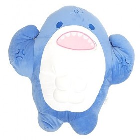 Totority Jouet en Peluche Musculaire Oreiller De Requin en Peluche Dormir en Peluche Copain Animal en Peluche Oreiller De Béb