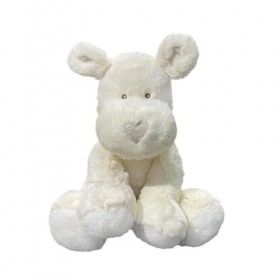 GRAVY Peluches Poupée Chien Super Mignon, Jouet en Peluche for Garçons Et Filles, Chiot Blanc Doux, Poupée De Chiffon, Cadeau