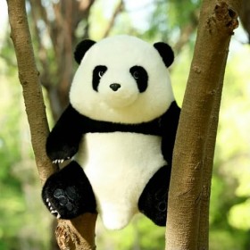 GagaLu Panda Ours Poupée Jouets en Peluche Animaux en Peluche Coussins Réalistes Doux Cadeaux D’Anniversaire Cadeaux De Noël 