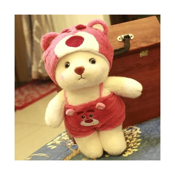 EacTEL Kawaii Ours en Vêtements De Lapin Jouets en Peluche Animaux en Peluche Cochon Poupée Canapé Oreiller Mignon Décoré Cad