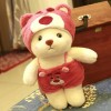 EacTEL Kawaii Ours en Vêtements De Lapin Jouets en Peluche Animaux en Peluche Cochon Poupée Canapé Oreiller Mignon Décoré Cad