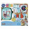 VTech - Kit Apprenti Docteur Électronique, Mallette Docteur avec Tablette Enfant Interactive et Jeux Éducatifs, 16 Pièces et 