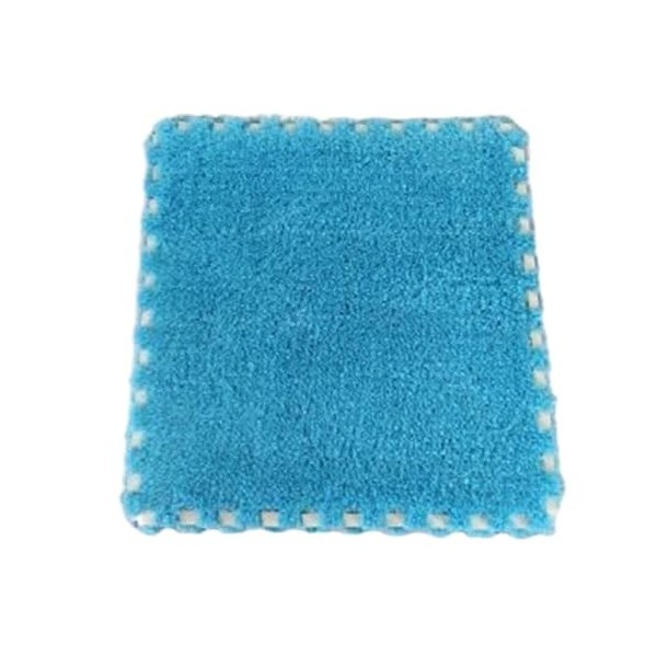 Tapis De Sol en Mousse Puzzle en Peluche Douce 11,8 Pouces, Dalles De Moquette Emboîtables, Tapis Antidérapant, Tapis De Jeu 