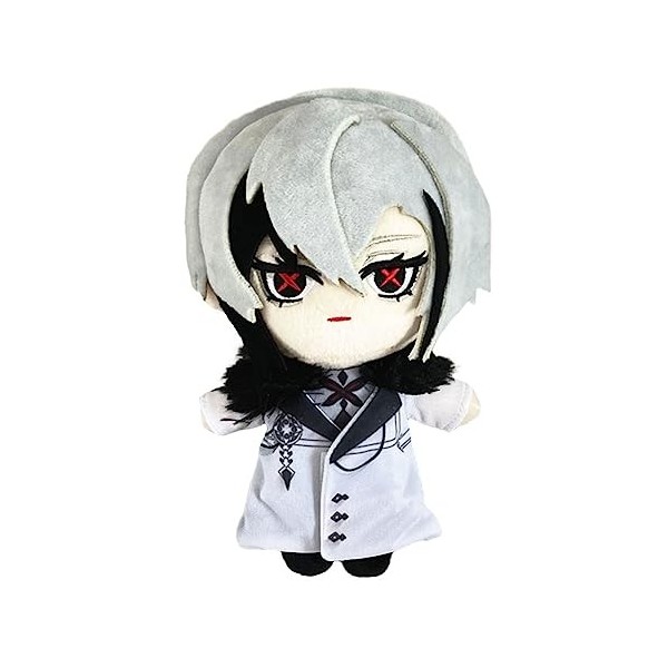 Zhongkaihua Lot de 2 figurines Anime Plüsch Spiel Charakter Yae Miko/Raiden Ei Plüsch Niedlich Gefüllt Plüschie Sofa Weiches 