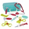 Battat- KIT DE Docteur Trousse de médecin – Jeu d’Imitation – pour Enfants de 3 Ans et Plus 11 pièces , BT2537Z, Bleu