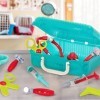 Battat- KIT DE Docteur Trousse de médecin – Jeu d’Imitation – pour Enfants de 3 Ans et Plus 11 pièces , BT2537Z, Bleu