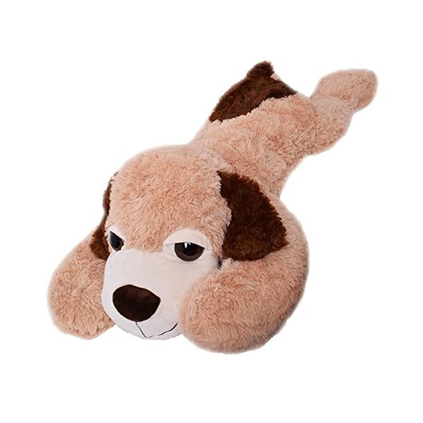 TE-Trend Grand doudou géant XXL en peluche pour chien - 100 cm - Marron