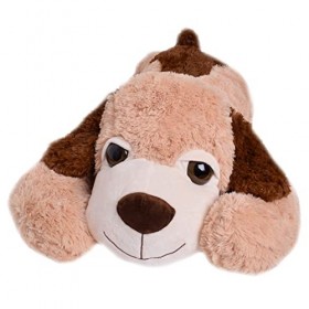 TE-Trend Grand doudou géant XXL en peluche pour chien - 100 cm - Marron