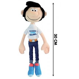 Gaston LAGAFFE Lot DE 3 Peluches +/- 30 CM : 3 Messages