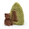 Forest Fauna Bear - L: 9 cm x l: 14 cm x h: 19 cm