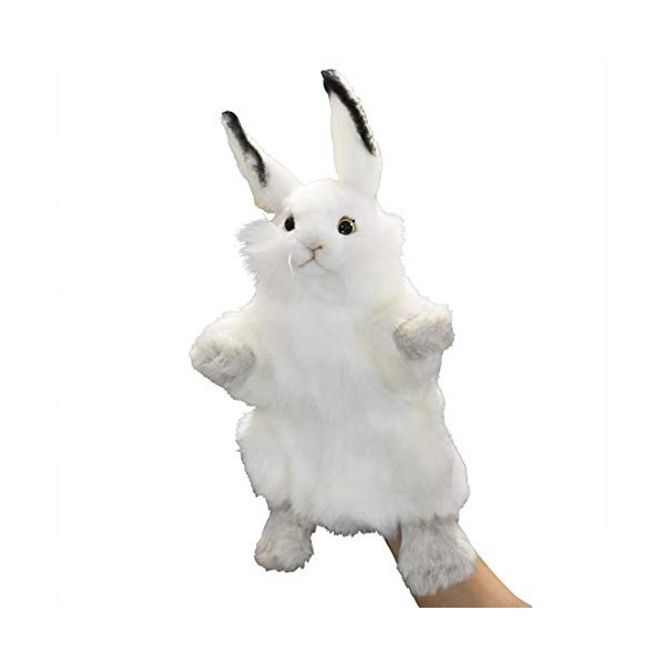 Hansa Peluche Lapin marionnette 30cmH