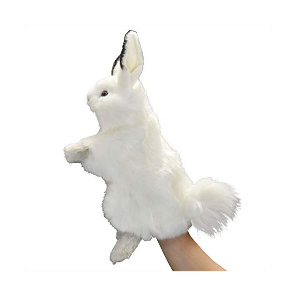 Hansa Peluche Lapin marionnette 30cmH