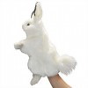 Hansa Peluche Lapin marionnette 30cmH