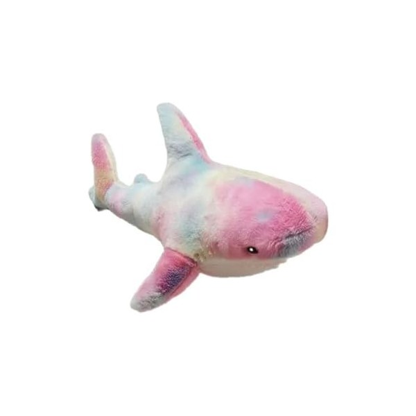 SaruEL Géant Requin Coloré Jouet en Peluche Animal Requin Classique Oreiller Poupée Jouet Enfants Fille Cadeaux 120cm 6