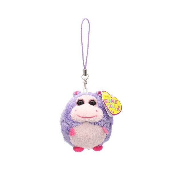 Ty Beanie Ballz - Dewdrop porte-clés hippopotame peluche 8,5 cm [Import allemand]