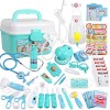 Anpro 46 kit de Médecin Jouets Déguisement de Docteur Rôle Jouets du Docteur Imitation avec Mallette Medecin Outils Médical p