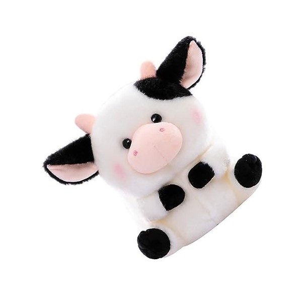 Abaodam 3 Pièces Poupée De Vache Marionnette en Peluche Kawaii Décor De Poupée De Faveur De Fête Kawaii Endormi Jouet en Pelu