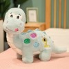 Dessin animé Dinosaure Peluche Jouet Mignon Dragon coloré poupée Peluche Animal Oreiller Kawaii Fille Cadeau 55cm 3
