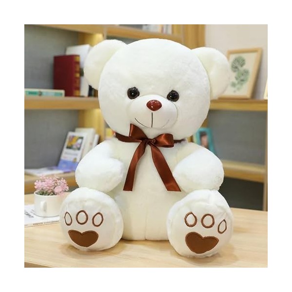 LfrAnk Mignon Ours en Peluche Jouet en Peluche Animal Ours Poupée Kawaii Coussin Décoration De Noël Cadeaux 60CM 5