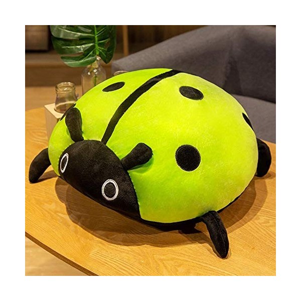 Peluche Coccinelle Ou Abeille 40 Cm - Jouet Doux Pour Enfants, Coussin Déco Pour Chambre Ou Voiture, Cadeau Mignon