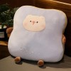 LfrAnk Coussin de Pain en Peluche de Grande Taille Mignon Dessin animé Nourriture Cochon Lapin Toast poupée Oreiller décor à 