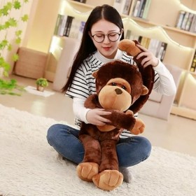 PaMut Géant de Dessin animé Singe Peluche Jouet en Peluche Gorille Peluche poupée Doux Animal en Peluche Oreiller Enfants Jou