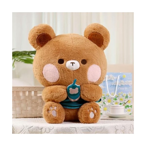 Grande Taille Peluche Jouet Adorable Lapin Chat Ours en Peluche Peluche Kawaii Animal Doudou Huggable Doll pour Enfants Fille