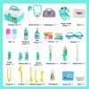 SHINESCENT Docteur Jouet Set 27 Pièces Docteur Rôle Jouets Malette pour Enfants à Partir de 3 Ans