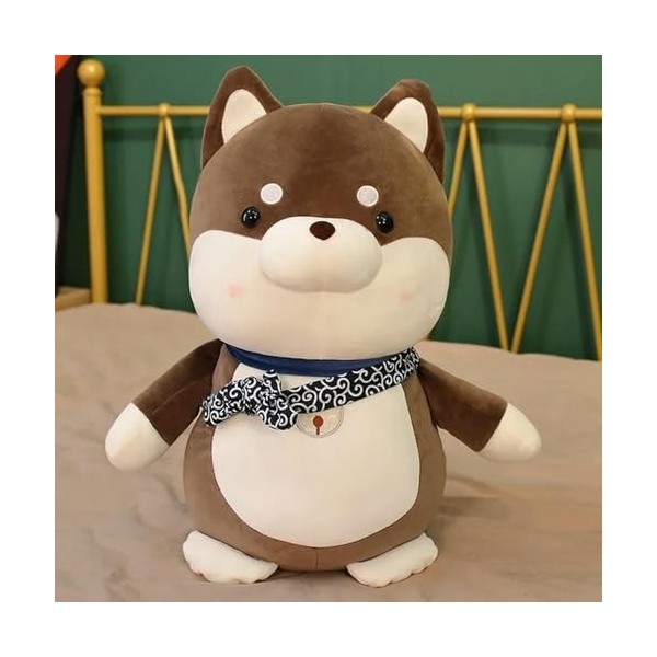 NOpinz Mignon Shiba Inu Chien Peluche Jouet Peluche Kawaii Animal poupée Bande dessinée Oreiller Mignon Cadeau pour Enfants A