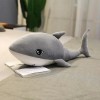 SaruEL Mignon Requin-Baleine Géant Jouet en Peluche Animal Baleine Bleue Doux Oreiller en Peluche Enfants Jouet Enfants Cadea