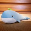 Mignon Baleine Bleue Peluche Jouet Mignon Animal Coussin Meilleur Enfant Cadeau Anniversaire Cadeau De Noël 100cm 1