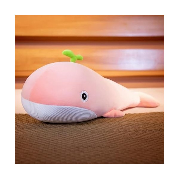 Mignon Baleine Bleue Peluche Jouet Mignon Animal Coussin Meilleur Enfant Cadeau Anniversaire Cadeau De Noël 100cm 1
