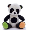 PaMut Dessin animé Mignon Panda poupée Peluche Jouet Oreiller Enfants Jouet Petite Amie Anniversaire Cadeau décor à la Maison