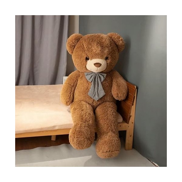 NOpinz Haute Qualité Géant Ours en Peluche Poupée en Peluche Ours en Peluche Jouet Enfants Filles Saint Valentin Cadeaux D’An