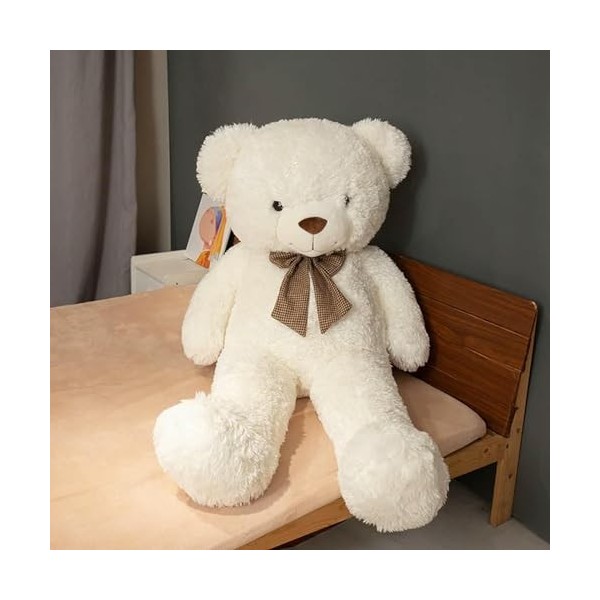 NOpinz Haute Qualité Géant Ours en Peluche Poupée en Peluche Ours en Peluche Jouet Enfants Filles Saint Valentin Cadeaux D’An