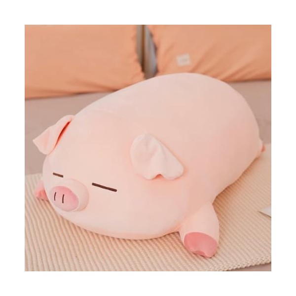 SaruEL Cochon Moelleux Poupée en Peluche Jouet Cochon Animal Oreiller en Peluche Doux Enfants Cadeau de Noël d’Anniversaire 8