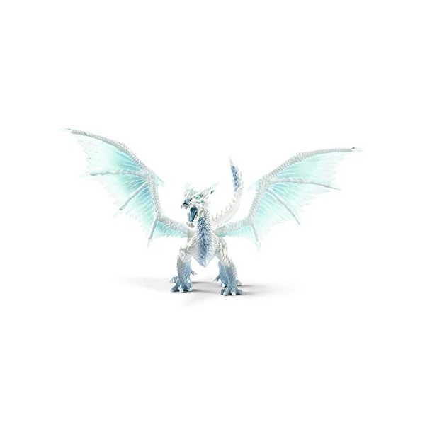 Schleich 70139 Dragon de glace, dès 7 ans, Eldrador® - figurine, 15,5 x 20 x 20,5 cm