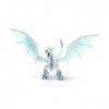 Schleich 70139 Dragon de glace, dès 7 ans, Eldrador® - figurine, 15,5 x 20 x 20,5 cm