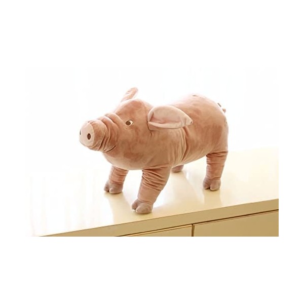 Ermano Peluche Animaux de Porc de 35 cm Jouets en Peluche pour Enfants Jouets Amusants pour porcelets Cadeaux danniversaire 