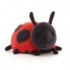 Jellycat Layla Ladybird - L: 9 cm x l: 15 cm x h: 7 cm