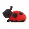 Jellycat Layla Ladybird - L: 9 cm x l: 15 cm x h: 7 cm